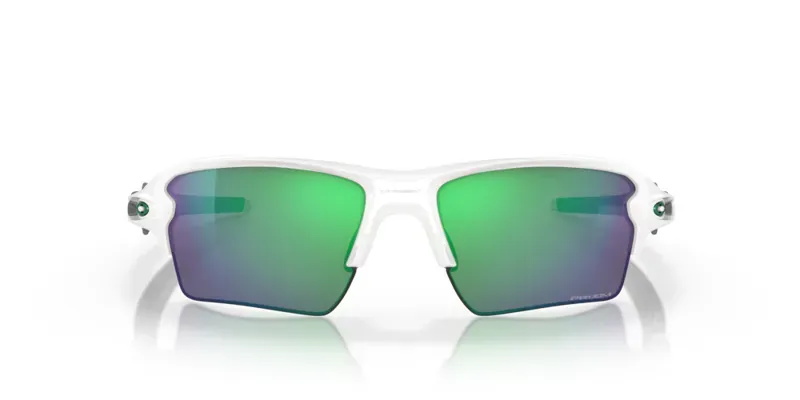 Oakley Flak 2.0 Xl OO-9188-92 In Prizm Jade Lenses/Polished White Frame-1