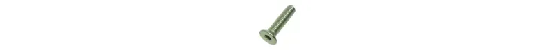 Trek Flat Head Cable Guide Fastener - M3x0.5x12mm Stainless-1