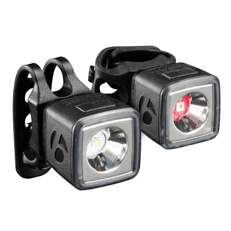 Bontrager Ion 100 R/Flare R City Cycling Light Set in Black
