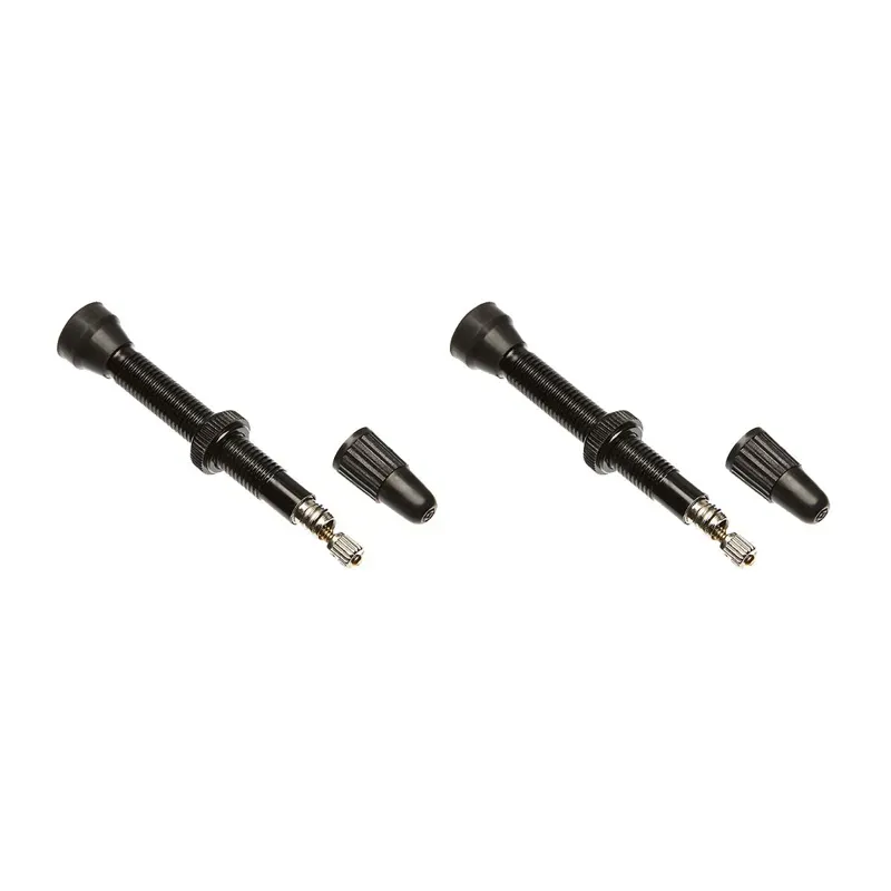 Vittoria 44mm Tubeless Presta Valve Set in Black