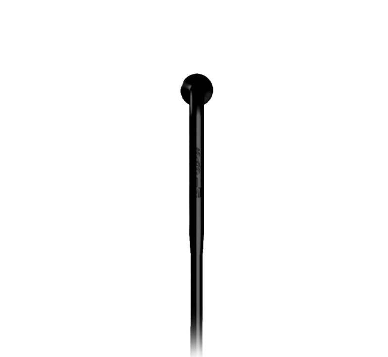 Sapim Race J-Bend Cut/Threaded Black Spoke - 287mm-1