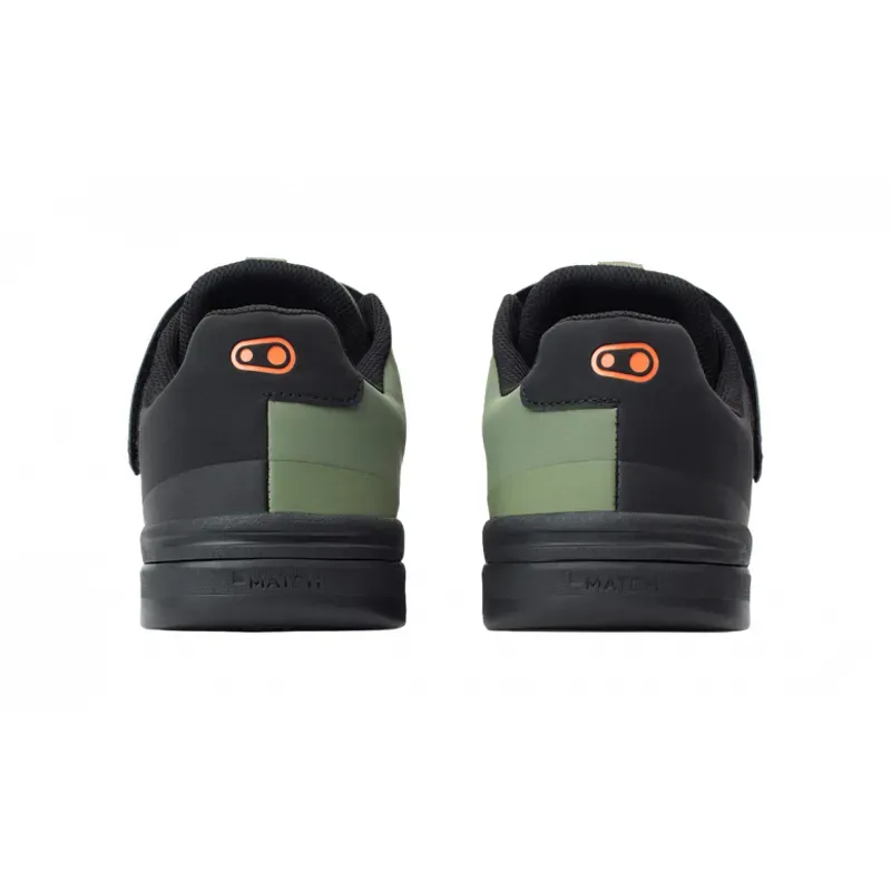 Crankbrothers Stamp Speedlace Green/Black/Orange-4