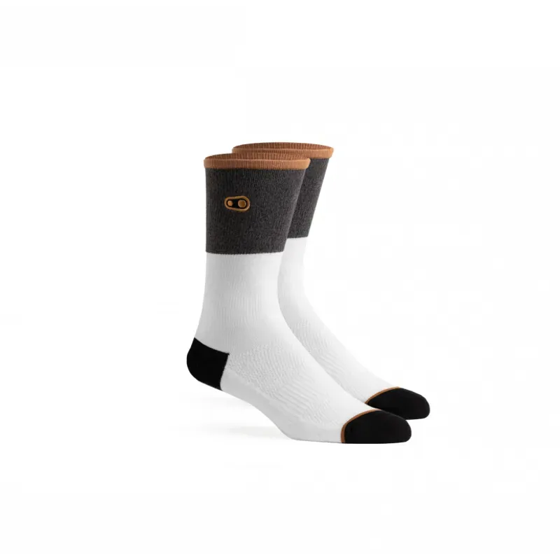 Icon Casual Socks White