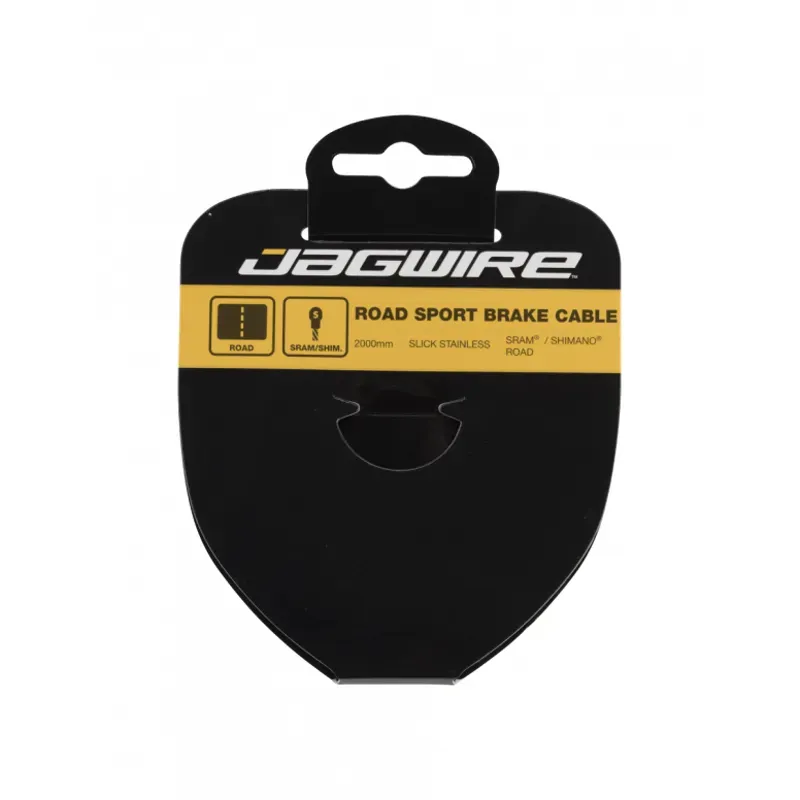 Jagwire Stainless Steel Road Brake Cable 2000mm in Silver-1