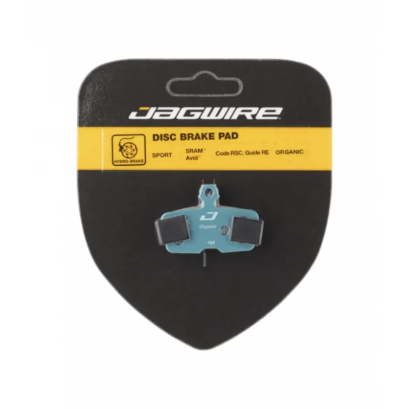 Jagwire Disc Brake Pads Sport Organic Sram Code DCA709 in Blue-2