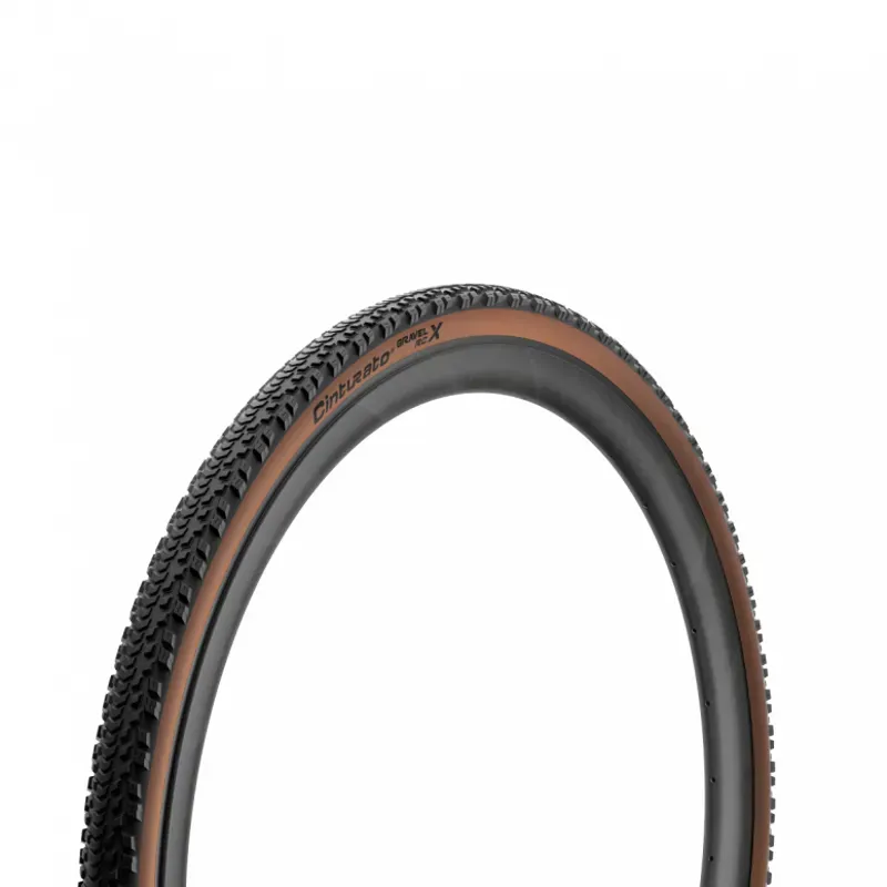 Pirelli Cinturato Gravel RC X 700c Gravel Road Tyre in Tan-1