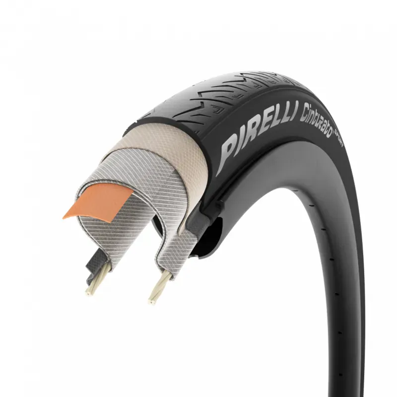 Pirelli Cinturato Sport Road Tyre in Black 700c-3