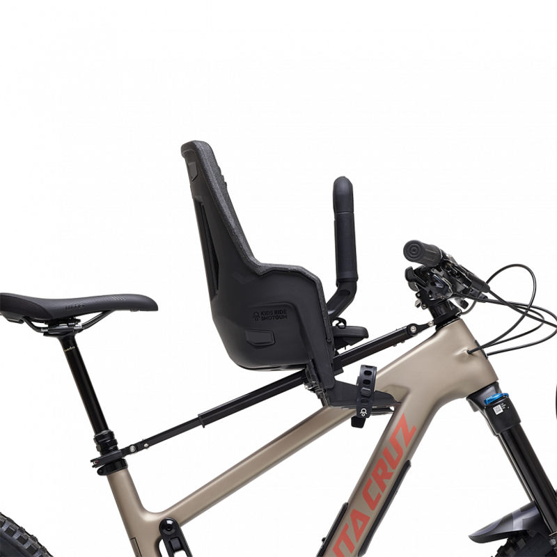 Shotgun Pro Evo Child Bike Seat + Handlebars Combo Black-1