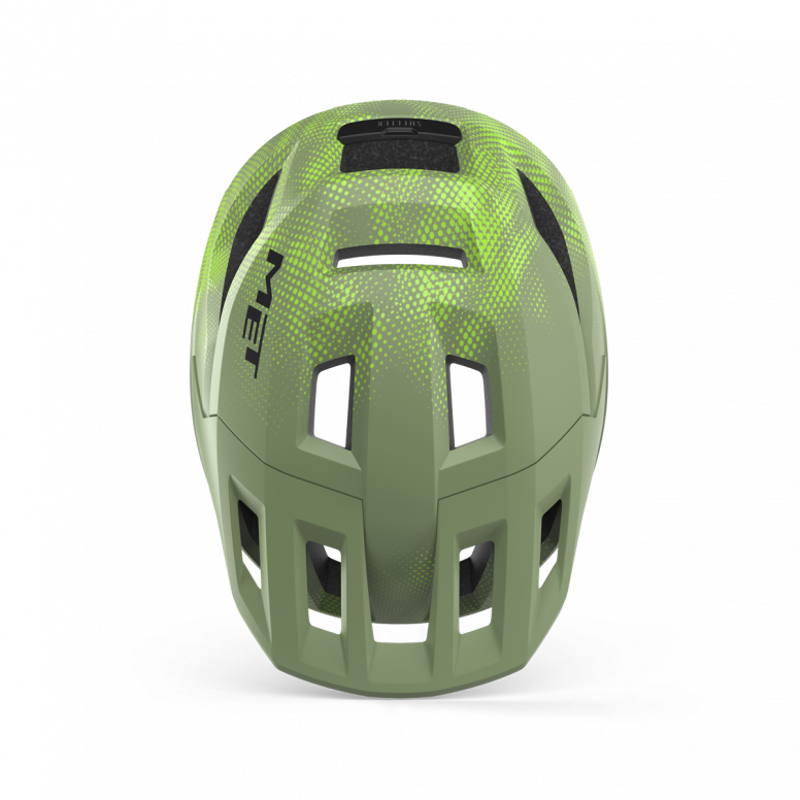 Met Shelter Youth Helmet in Green-3