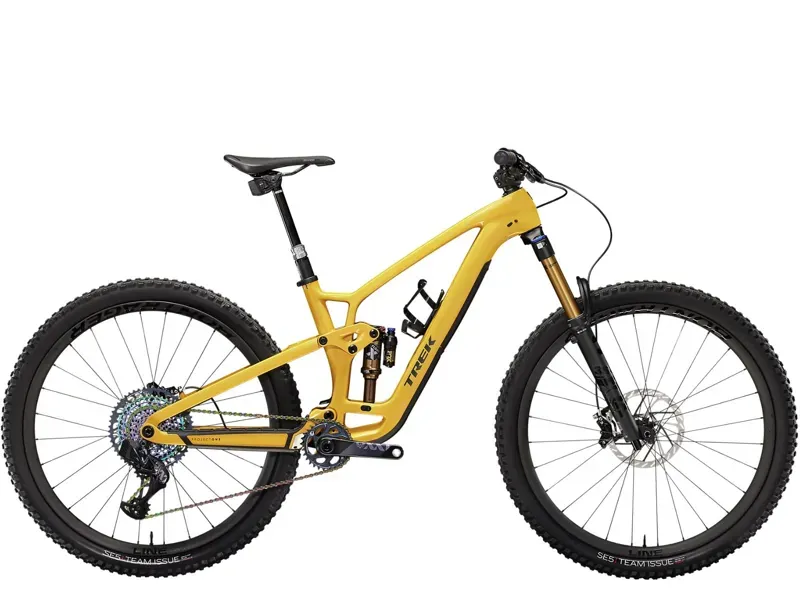 Trek Fuel EX 9.9 XX1 AXS Mountain Bike in Baja Yellow
