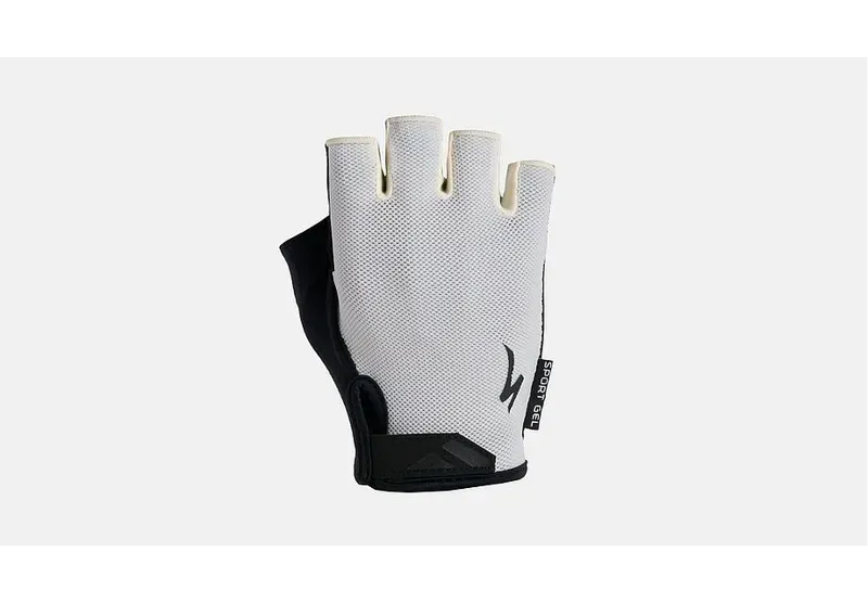 Specialized Women's Body Geometry Sport Gel SF Gloves in Birch White