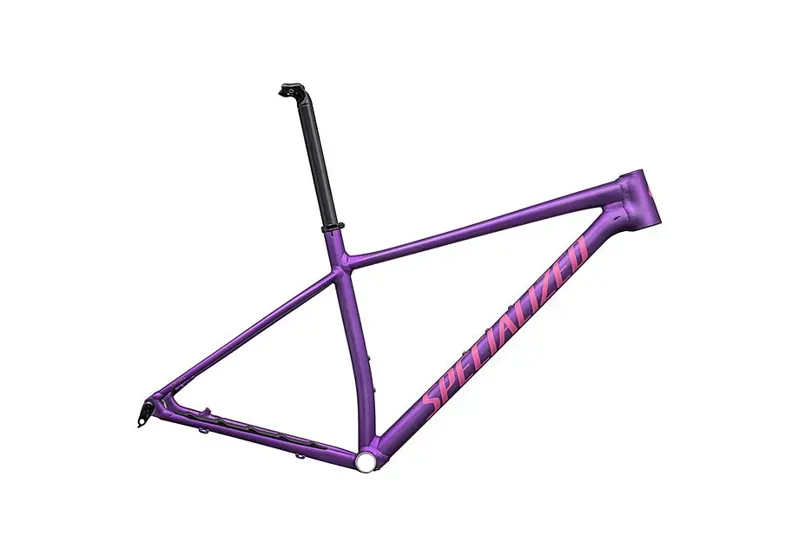 Chisel Hardtail Frameset Purple Linear / Rebel Pink-1