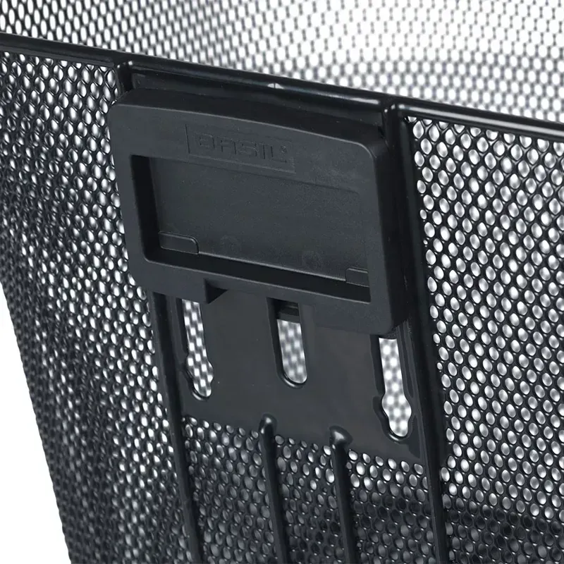 Basil Bilbao KF Front Basket in Black-3