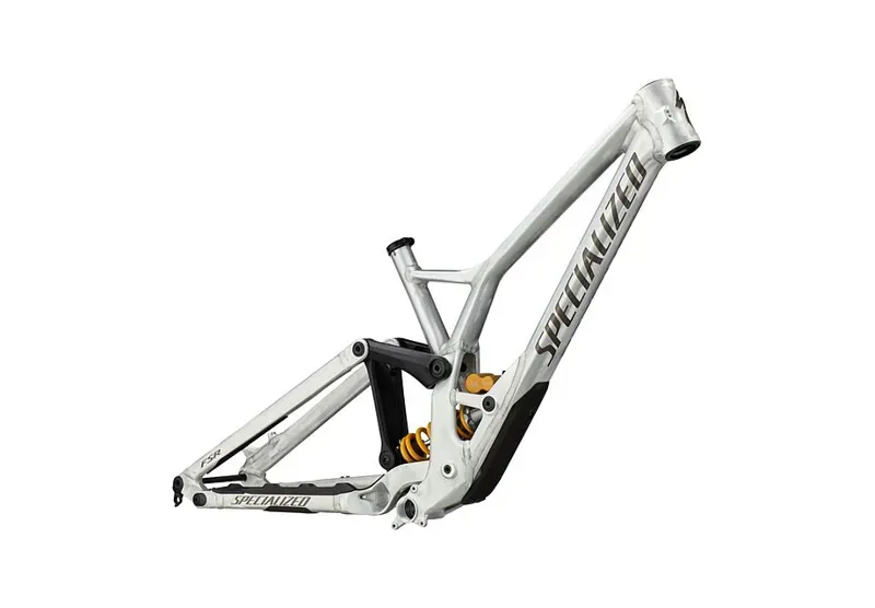 Specialized Demo Race Downhill Frameset in Silver / Gunmetal / Brushed-1