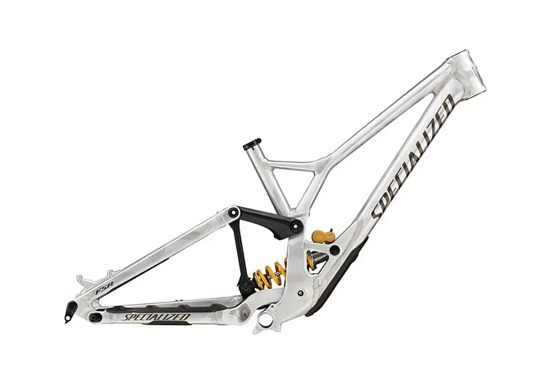Specialized Demo Race Downhill Frameset in Silver / Gunmetal / Brushed