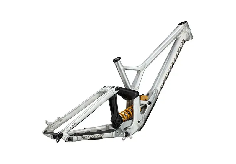 Specialized Demo Race Downhill Frameset in Silver / Gunmetal / Brushed-2