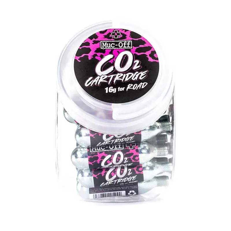 Muc-Off Qty 16g CO2 Refill Road Cartridges