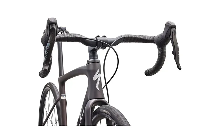 Specialized Roubaix SL8 Comp SRAM Rival AXS Racing Bike in Satin Warm Smoke Metallic-5