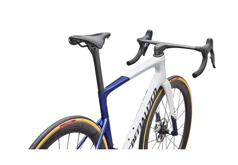 Specialized Tarmac SL9 S-Level Road Bike Sram Red AXS Gloss White/Blue-3