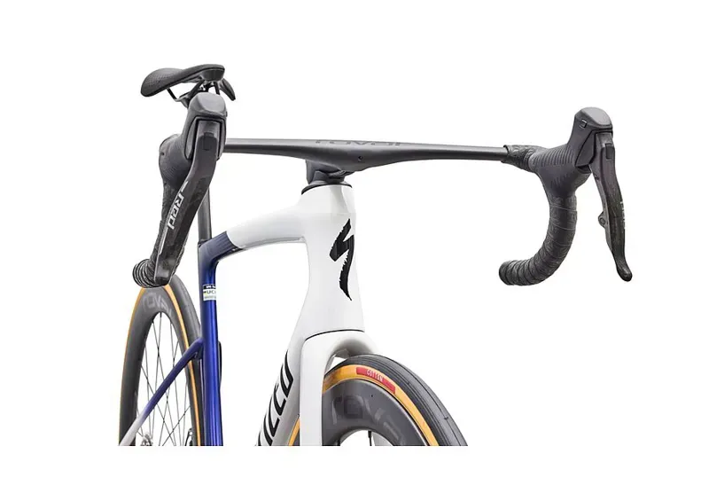 Specialized Tarmac SL9 S-Level Road Bike Sram Red AXS Gloss White/Blue-4