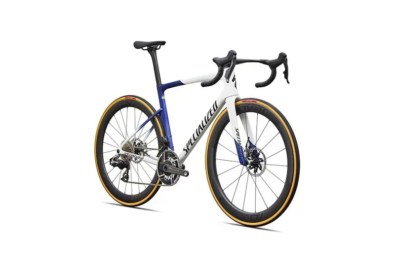 Specialized Tarmac SL9 S-Level Road Bike Sram Red AXS Gloss White/Blue-1