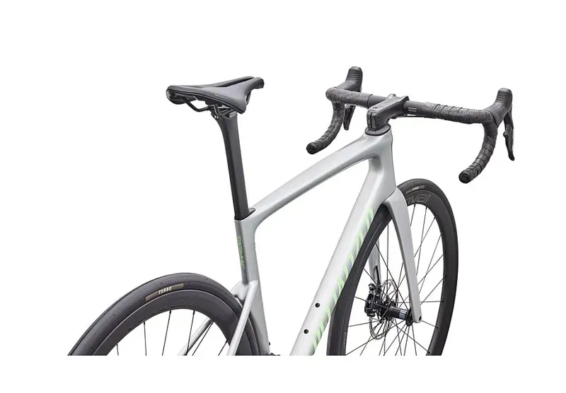 Specialized Tarmac SL9 Expert SRAM Force AXS Road Bike in Silver Dust-3