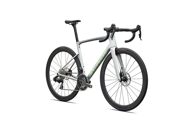 Specialized Tarmac SL9 Expert SRAM Force AXS Road Bike in Silver Dust-1