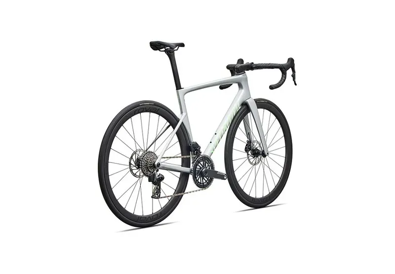 Specialized Tarmac SL9 Expert SRAM Force AXS Road Bike in Silver Dust-2