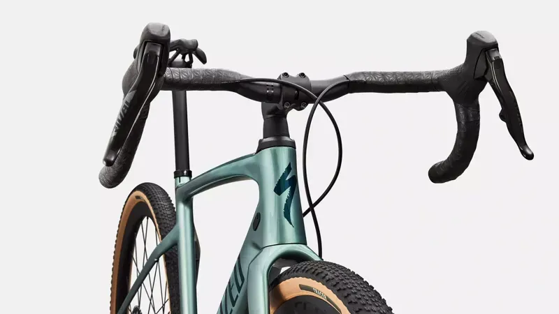 Specialized Diverge 4 Expert SRAM Rival XPLR Gravel Bike in Fjord Metallic-4