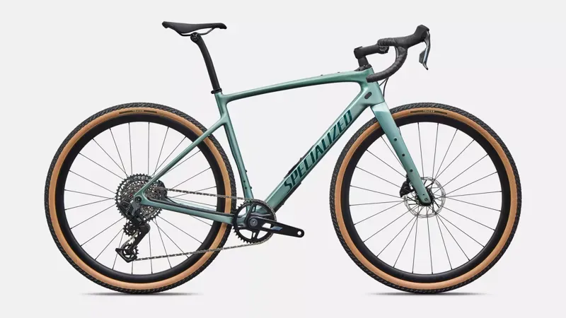 Specialized Diverge 4 Expert SRAM Rival XPLR Gravel Bike in Fjord Metallic