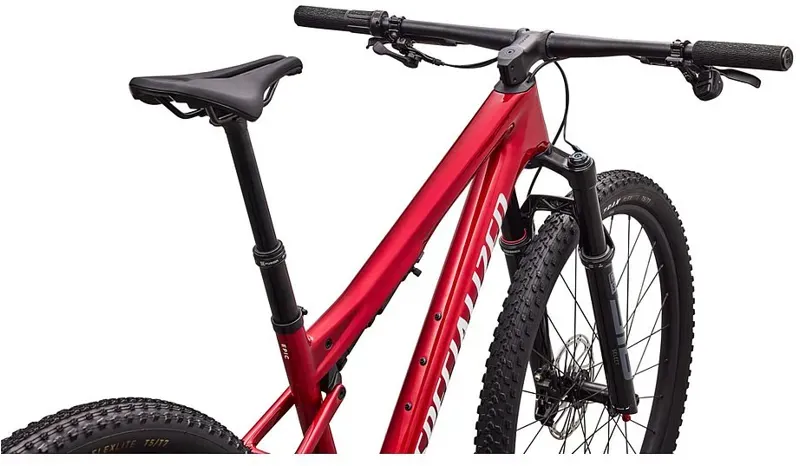 2027 Specialized Epic 9 Comp Mountain Bike in Ruby Metallic/White Silver-3