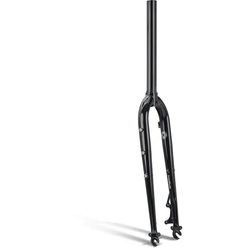 Amplitude G100 1-1/8-inch 12mm CrMo Fork in Black-1