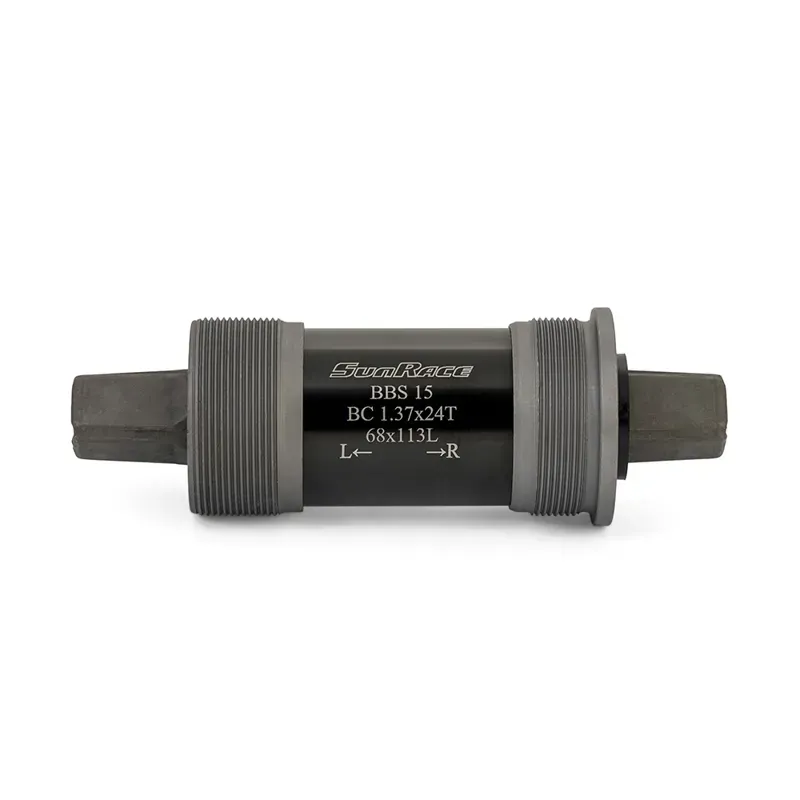 Sunrace BBS15 MTB Bottom Bracket in Black/Silver-1