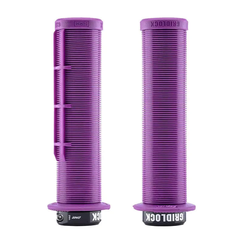 DMR Gridlock Handlebar Grips in Purple