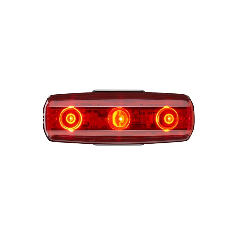 Cateye Rapid Micro Usb Rechargeable 15 Lumen Rear Light in Red
