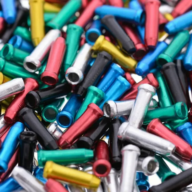 Fibrax Cable End Crimps 1.8mm 500-pack in Assorted/Multicolour