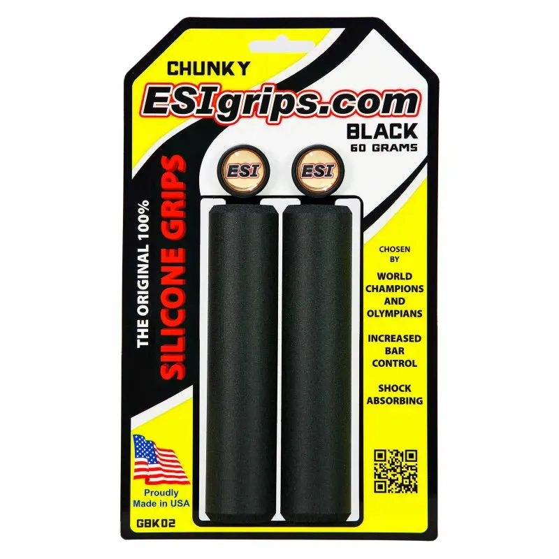 ESI 130mm Chunky Grips in Black