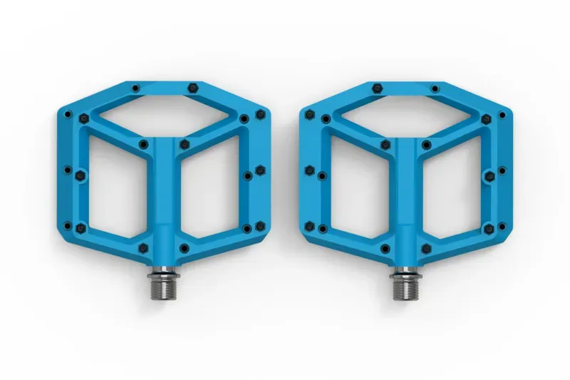 Acid Flat C1-IB Pedals in Blue