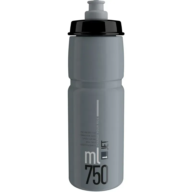Elite Jet 750ml Bottle in Grey/Black