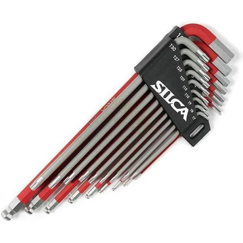 Silca HX Two Travel Essentials Allen Key Tool Set in Red