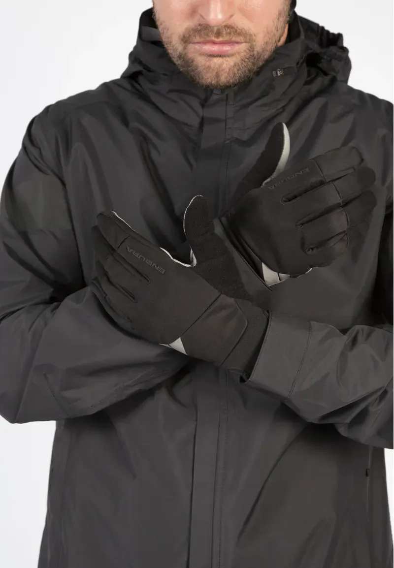 Endura Windchill Glove: Black - S-6