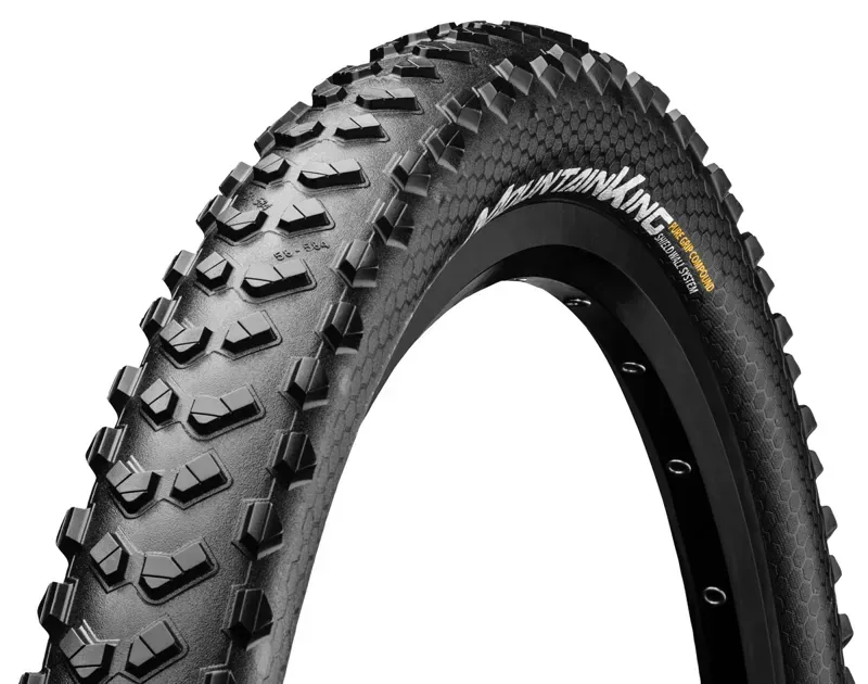 Continental Mountain King III Perf. 26x2.30-inch Folding Tire in Black