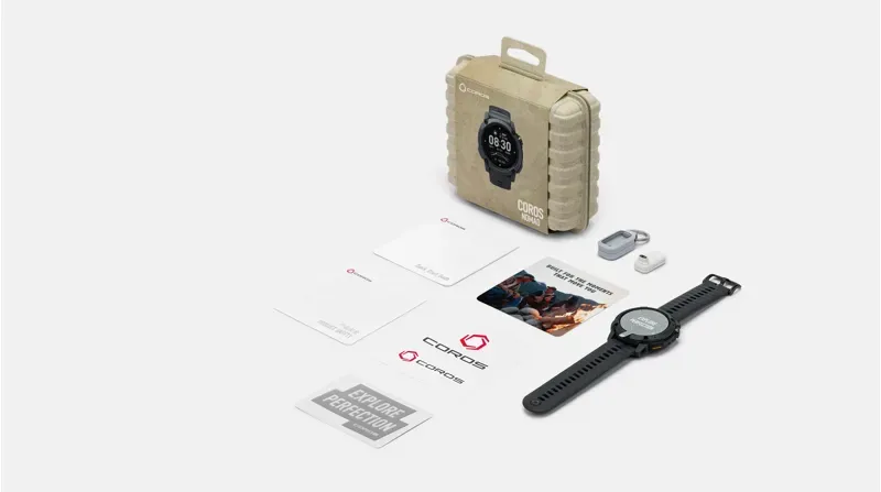 Coros Nomad GPS Watch in Black Grey