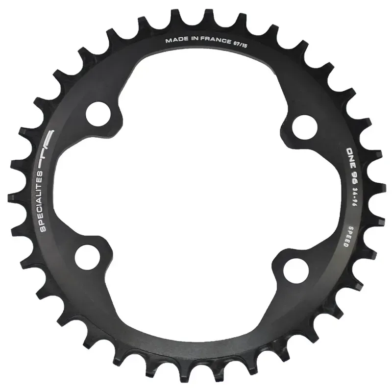 TA 96-pcd One MTB Narrow/Wide Chainring in Black