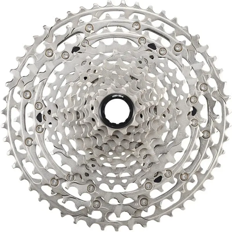 Shimano CS-M6100 Deore 12-speed Cassette in Silver