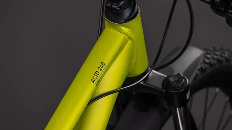 Cube Acid 240 Disc FE Kids Bike in Lizard/Blue-2