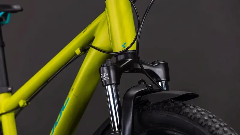 Cube Acid 240 Disc FE Kids Bike in Lizard/Blue-5