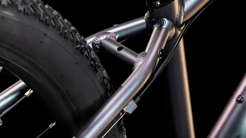 Cube Acid 240 Disc Kids Bike in Galactic and Cyan-4