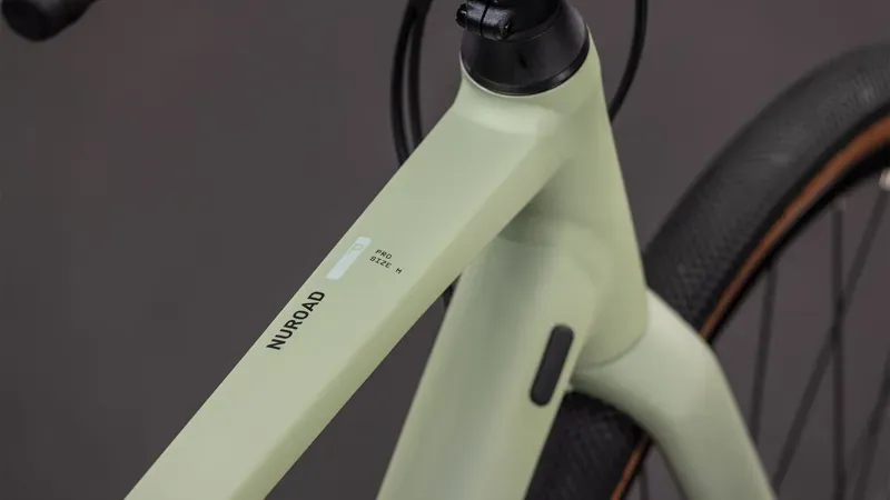 Cube Nuroad Pro 2026 Gravel Bike in Pea Green/Grey-2