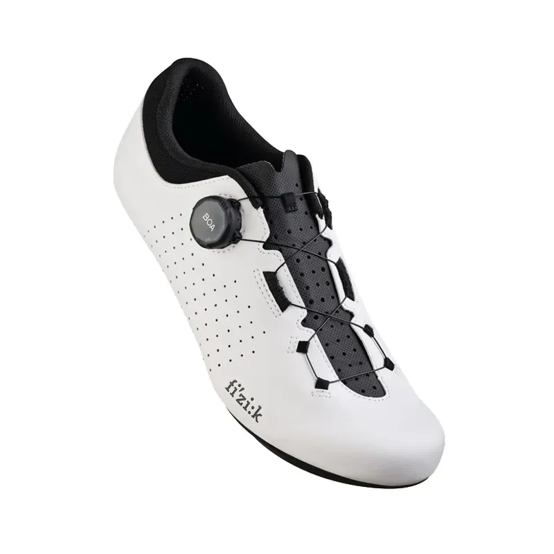 Fizik Vento Omna Wide Fit Road Shoes in White/Black